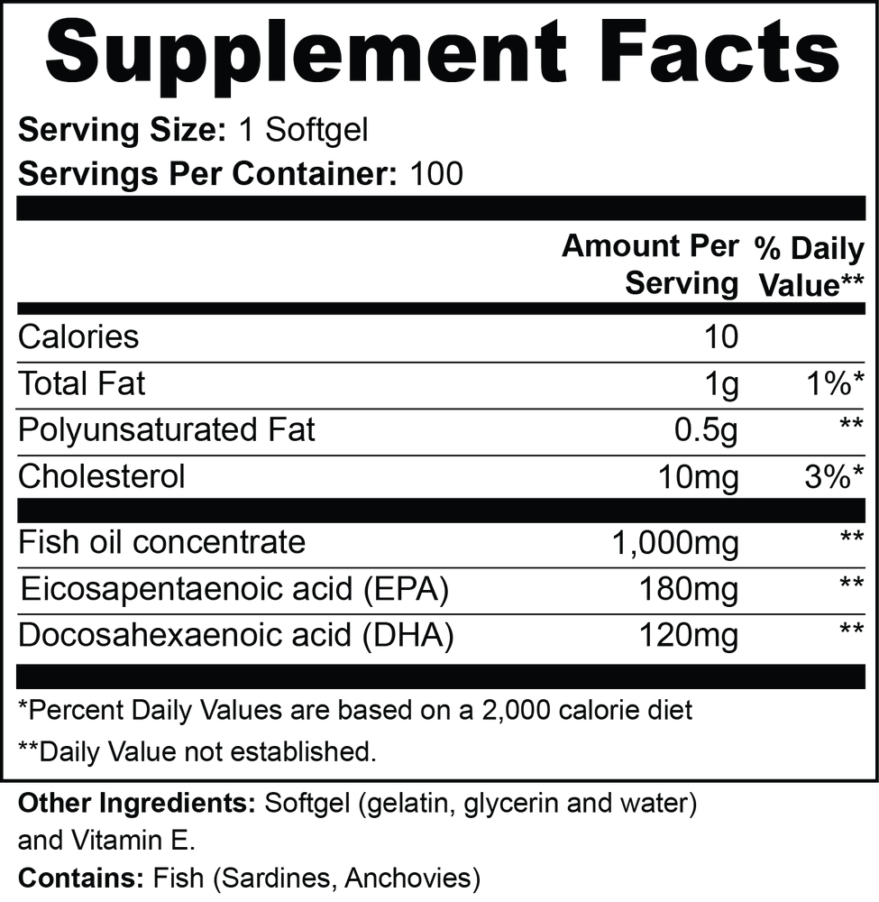 
                  
                    Load image into Gallery viewer, Omega-3 EPA 180mg + DHA 120mg
                  
                